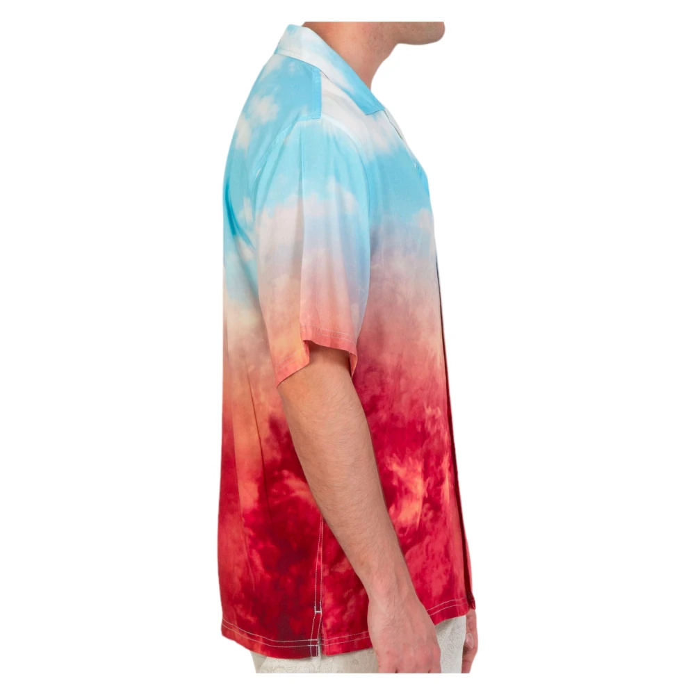 Pleasures Blauwe Hemel Shirt Stijlvolle Mode Multicolor Heren