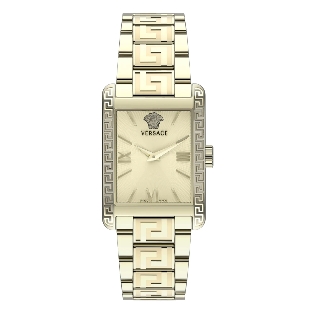 Versace VE1C01324 Tonneau gold Stainless Steel Women's Watch NEW - Image 2