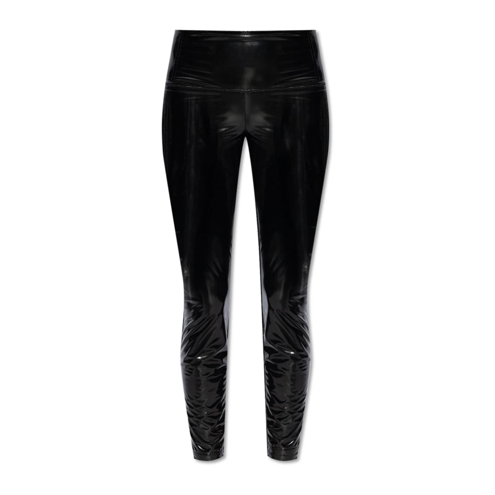 AllSaints Latex Leggings "Cora" Black Dames