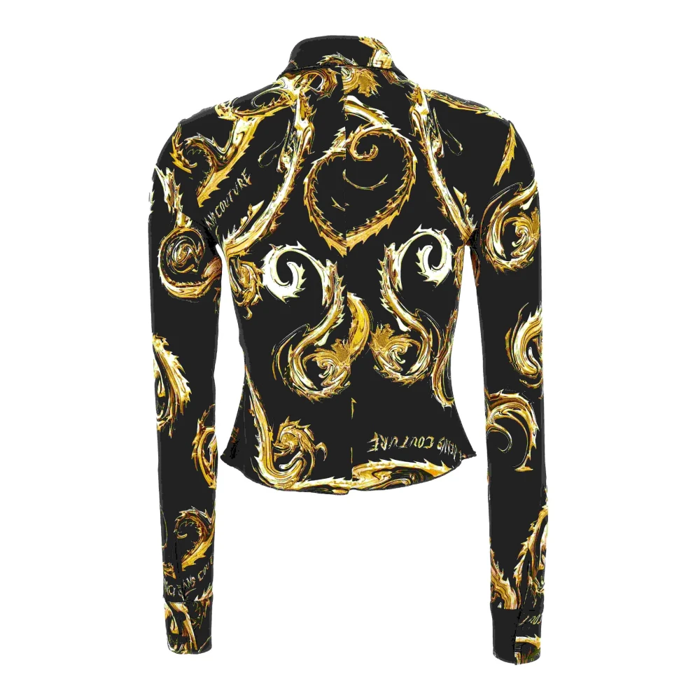 Versace Jeans Couture Overhemden Black Dames