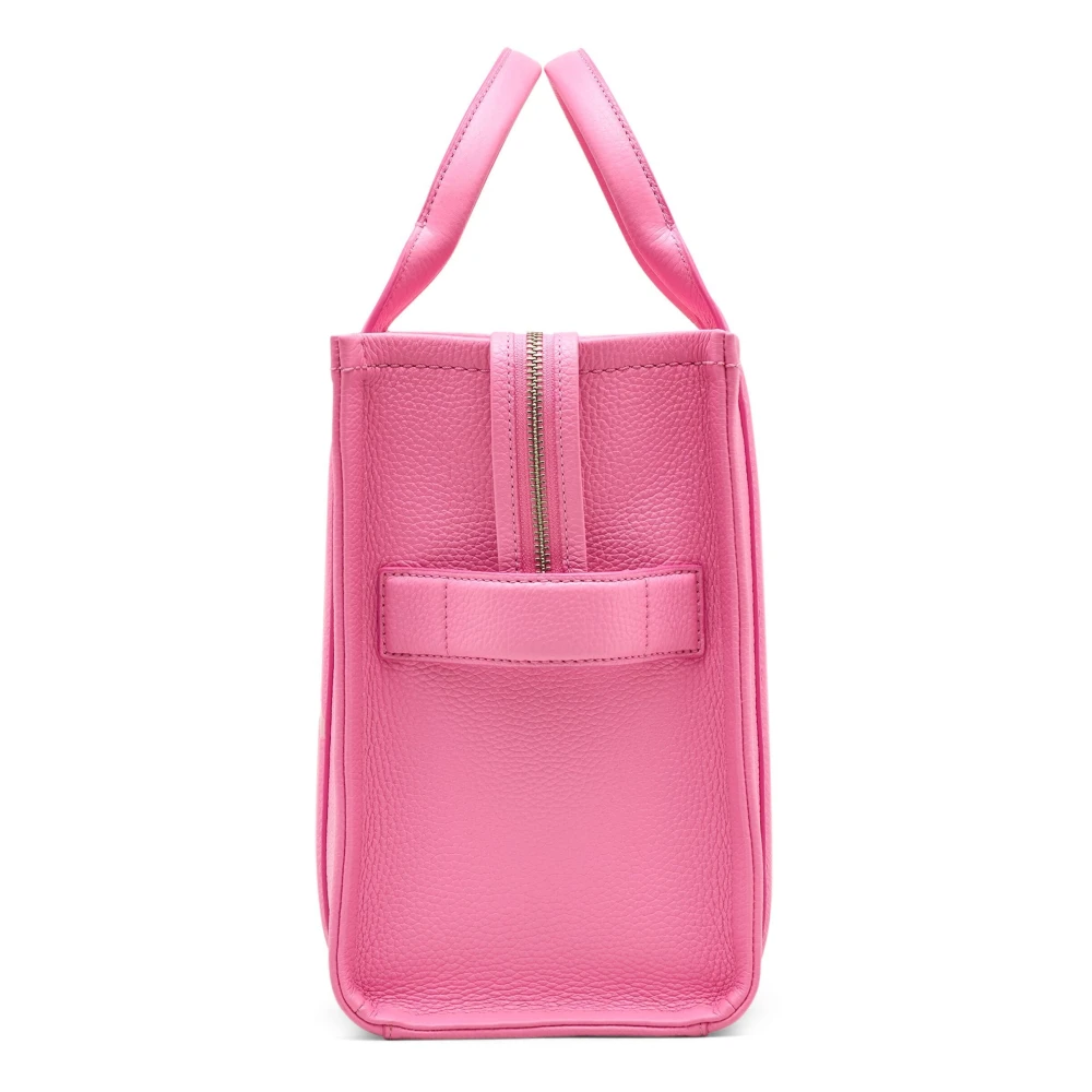 Marc Jacobs Roze Leren Tote Tas met Afneembare Band Pink Dames