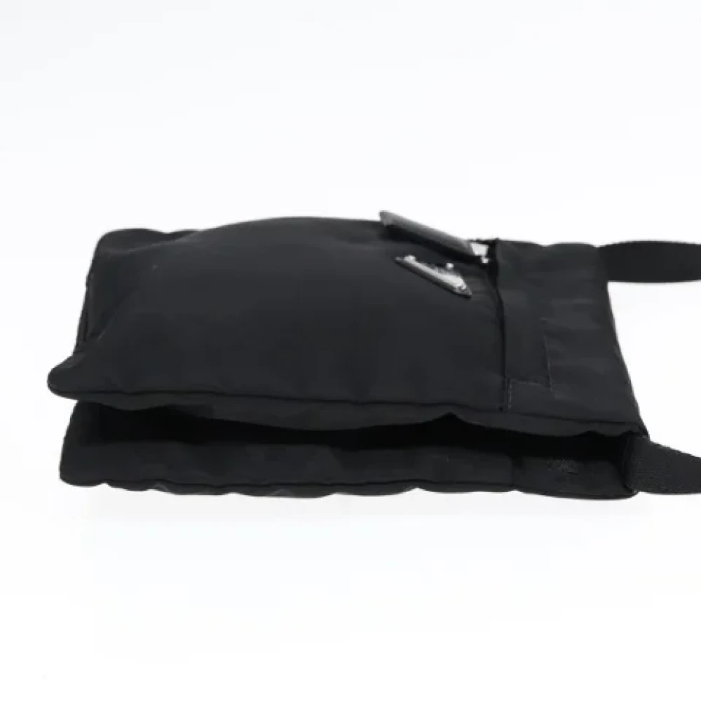 Prada Vintage Pre-owned Nylon prada-bags Black Dames