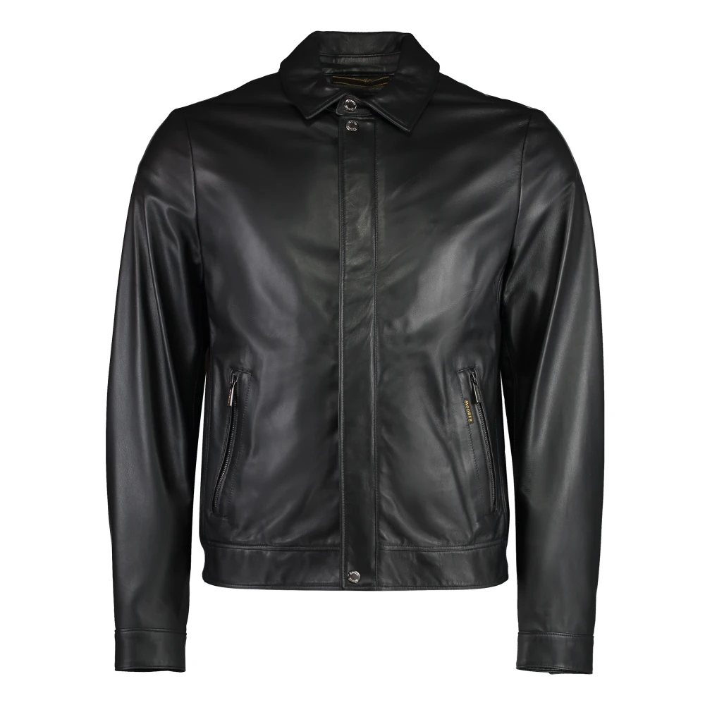 Jackets > Leather Jackets - - Moorer - Modalova