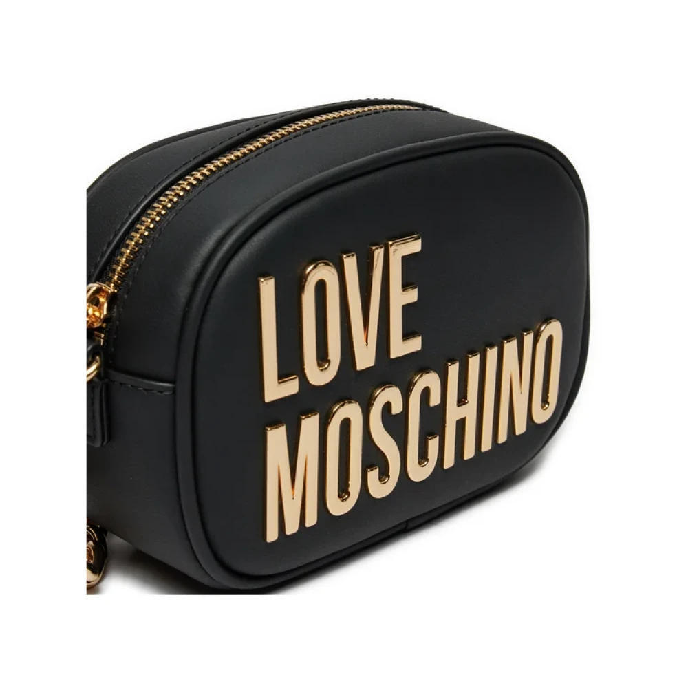 Love Moschino Stijlvolle Schoudertas Groot Black Dames