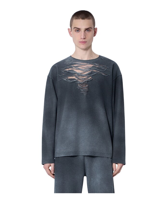 pull-col-rond-delave-en-melange-de-coton