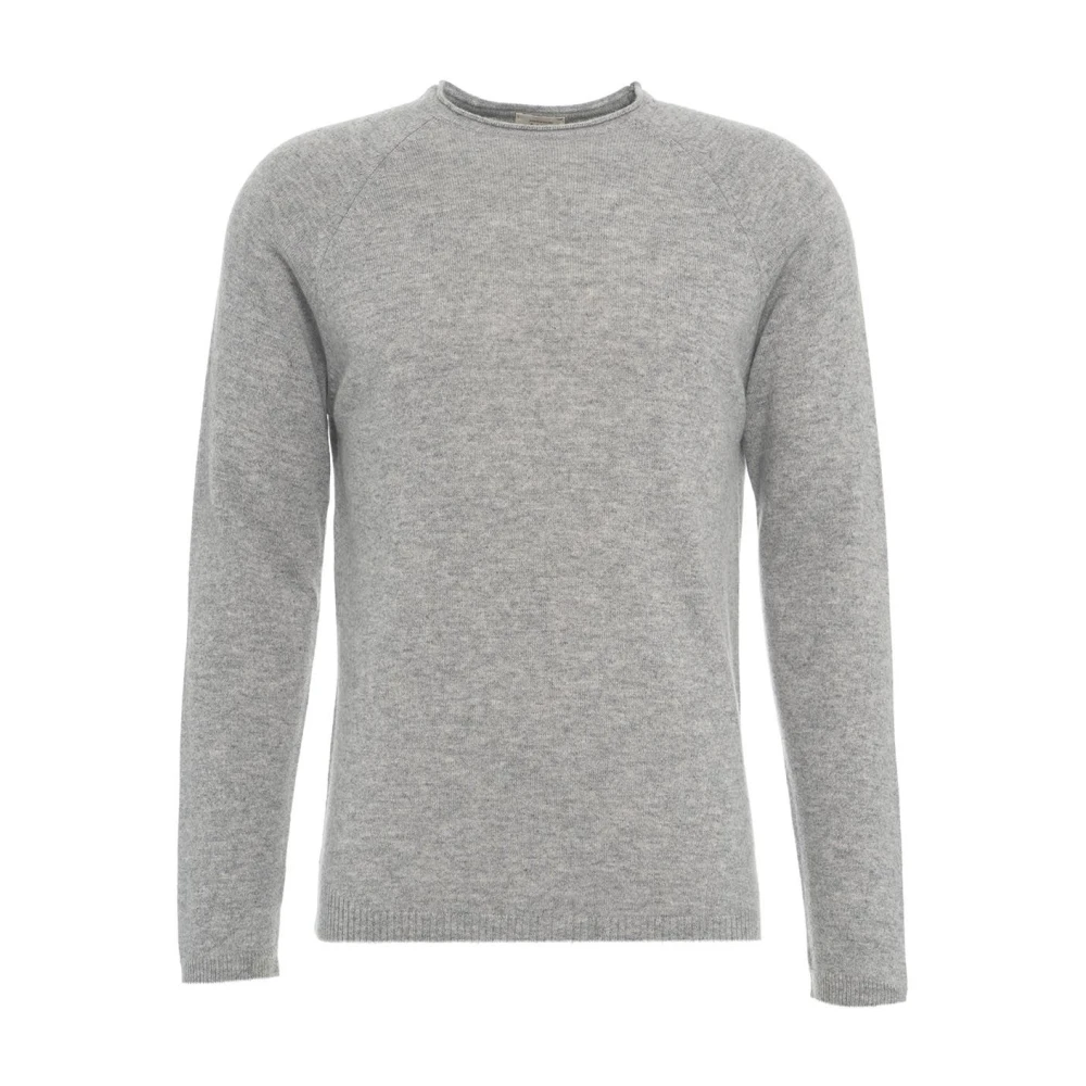 Daniele Fiesoli Luxe Cashmere Gebreide Kleding Grijs Aw24 Gray Heren