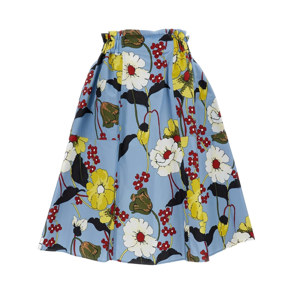 Marni Women's Multicolor Midi Skirts, Xs, Melodia Midi Skirt