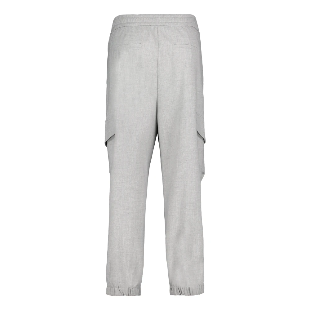 Betty Barclay Cargo broek met relaxte pasvorm Gray Dames