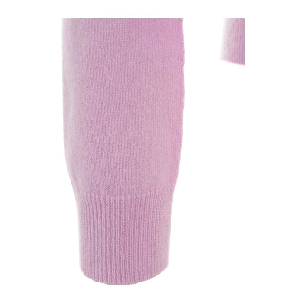MVM Roze Cashmere Gebreide Trui Aw24 Pink Dames