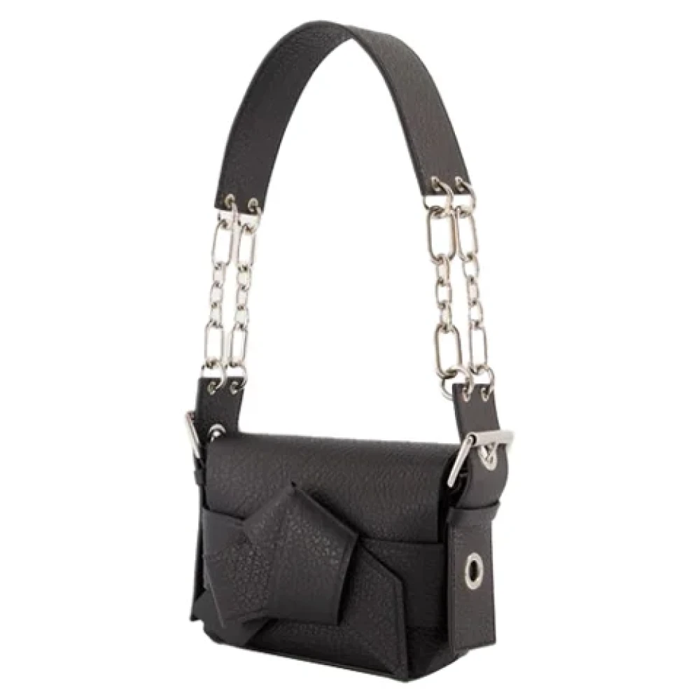 Acne Studios Leather handbags Black Dames