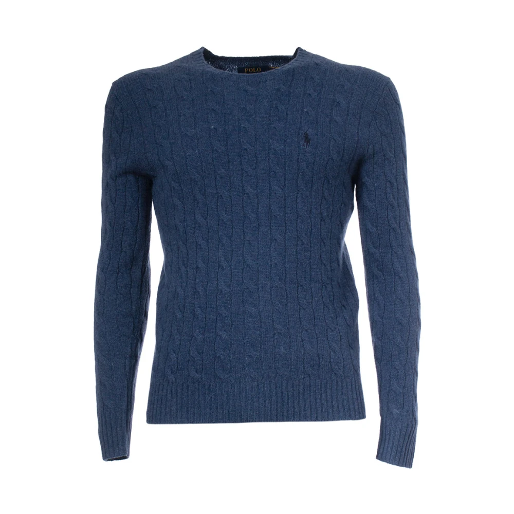 Polo Ralph Lauren Heren wollen en kasjmier trui Blue Heren