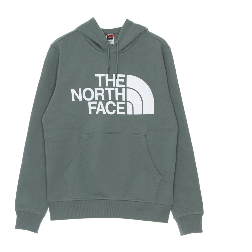 The North Face Groene hoodie met kangoeroezak Green Heren