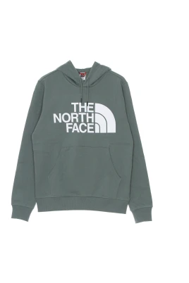Grön hoodie med känguruficka