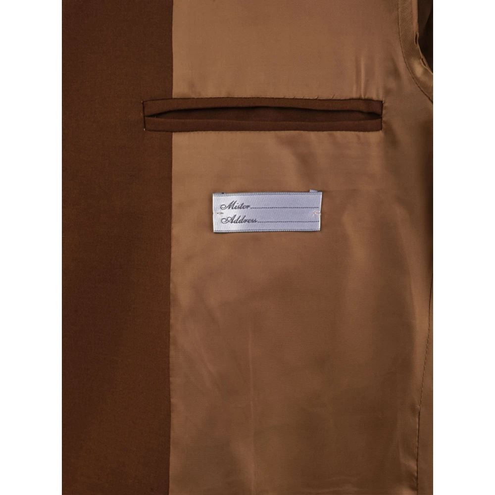 Daniele Alessandrini Bruine Jas Model G3533N8804400 Brown Heren