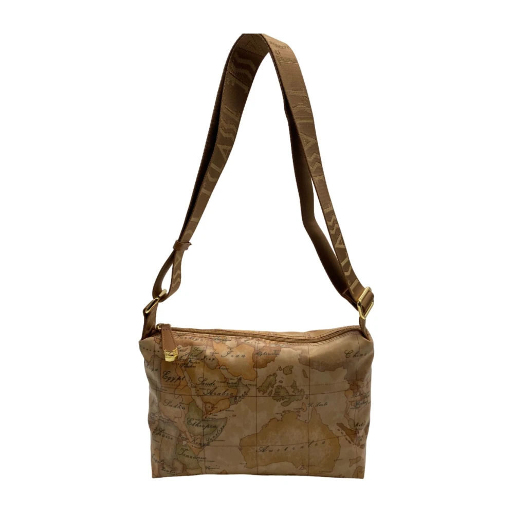 Alviero Martini 1a Classe Geo Soft Schoudertas Brown Dames