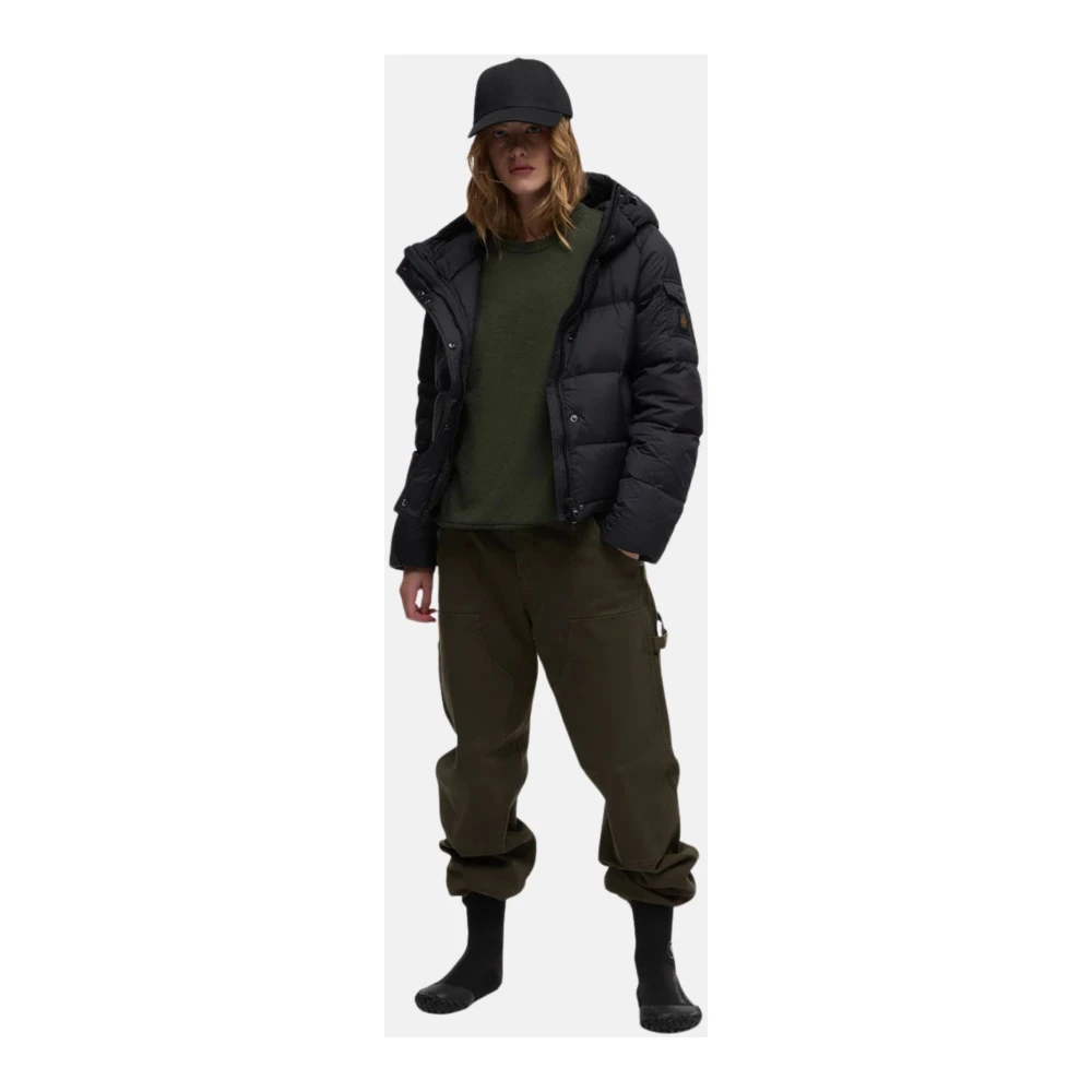 RefrigiWear Stijlvolle Winterjas Black Dames