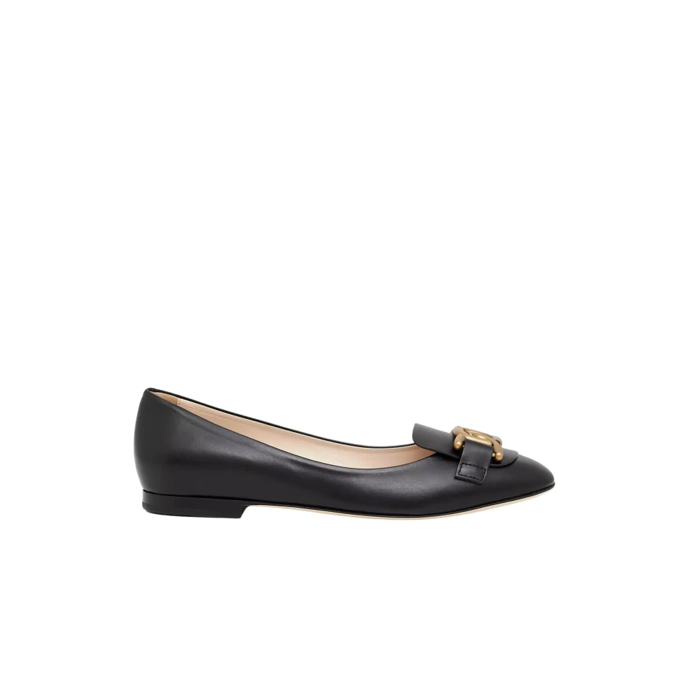 Tod's Women's Black Ballerina Shoes, 5 Uk, Kate Ballerina