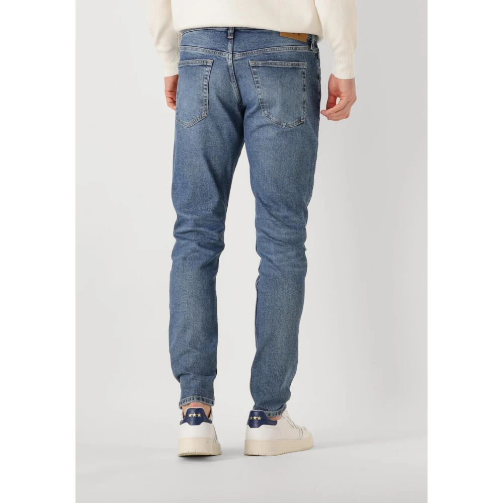 Calvin Klein Slim Taper Blauwe Jeans Blue Heren