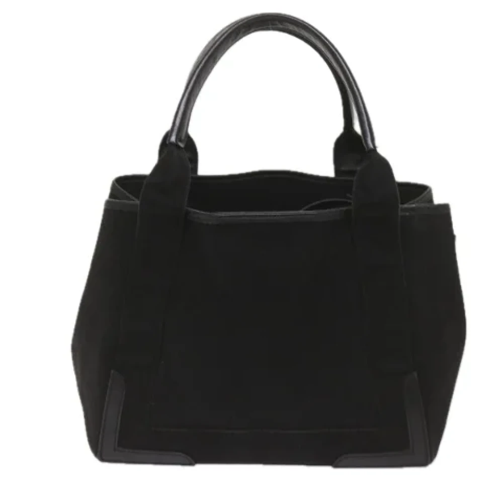 Balenciaga Vintage Pre-owned Canvas handbags Black Dames
