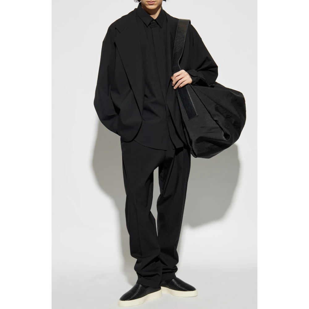 Fear Of God Broek met logopatch Black Heren
