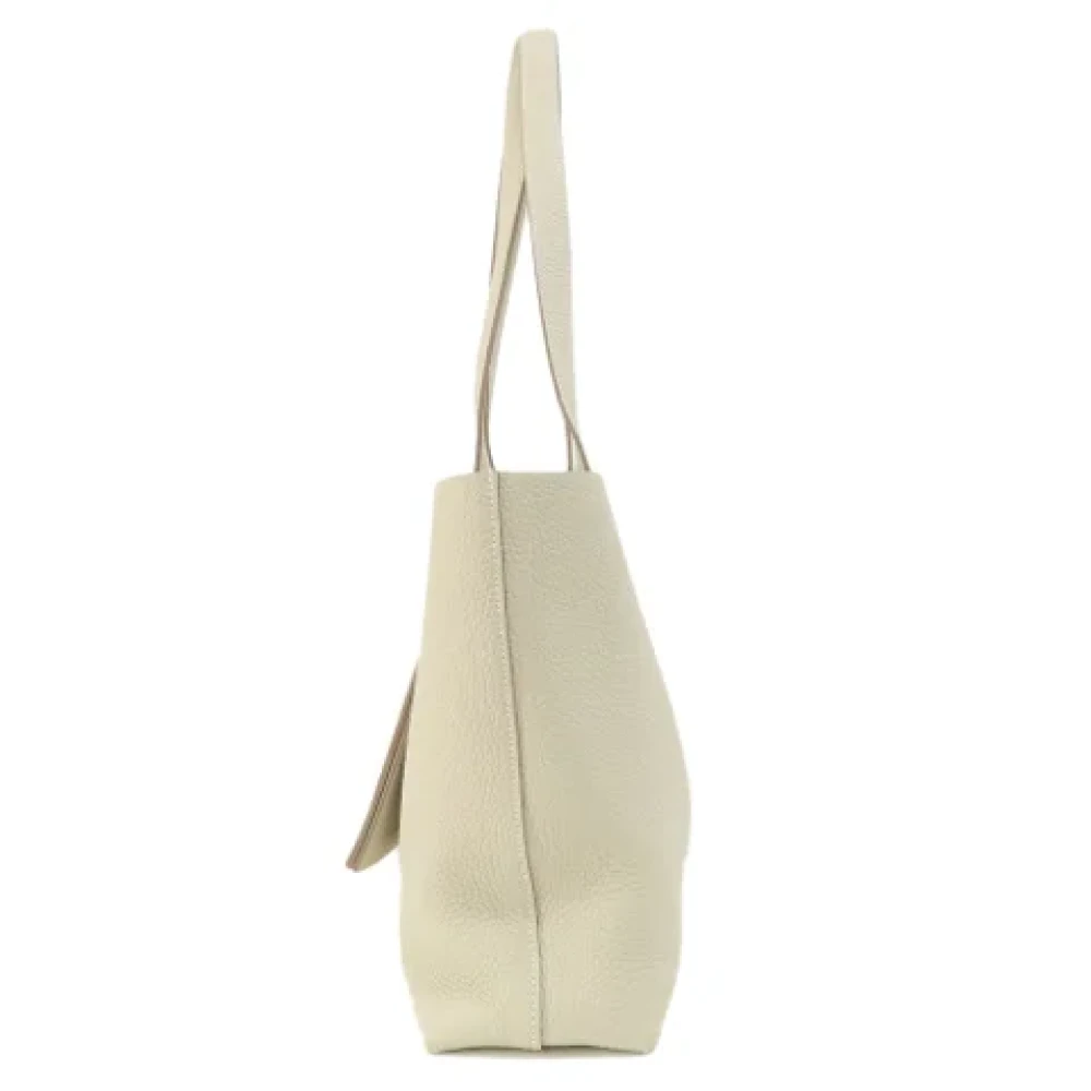Hermès Vintage Pre-owned Fabric totes Beige Dames