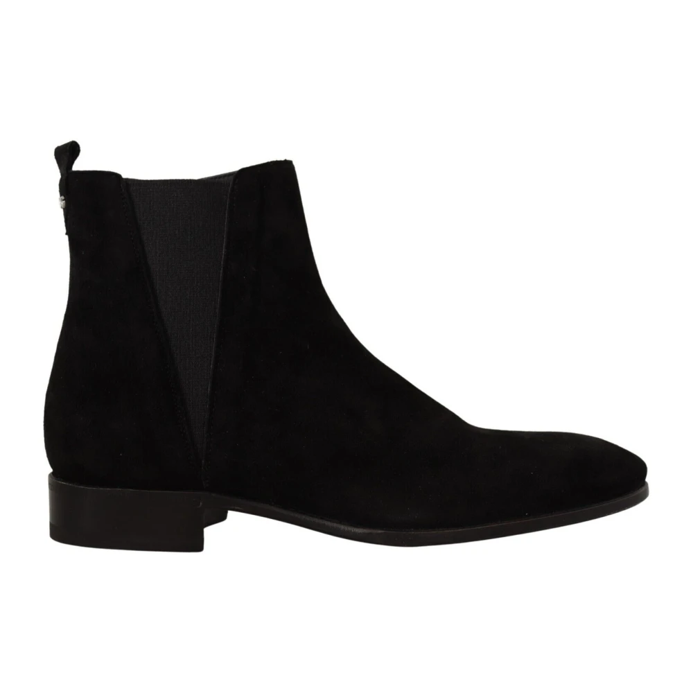 Dolce & Gabbana Men's Black Chelsea Boots, 6 Uk, Boots