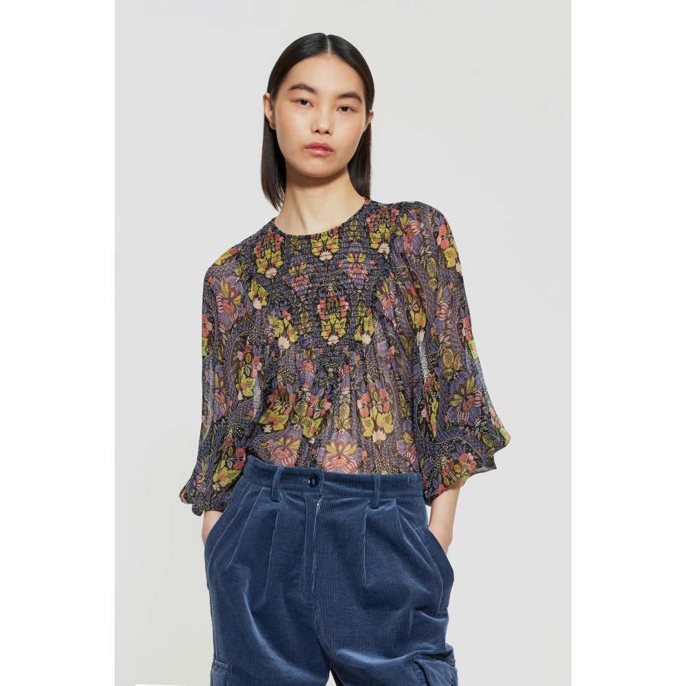 Antik batik Eros print top Multicolor Dames