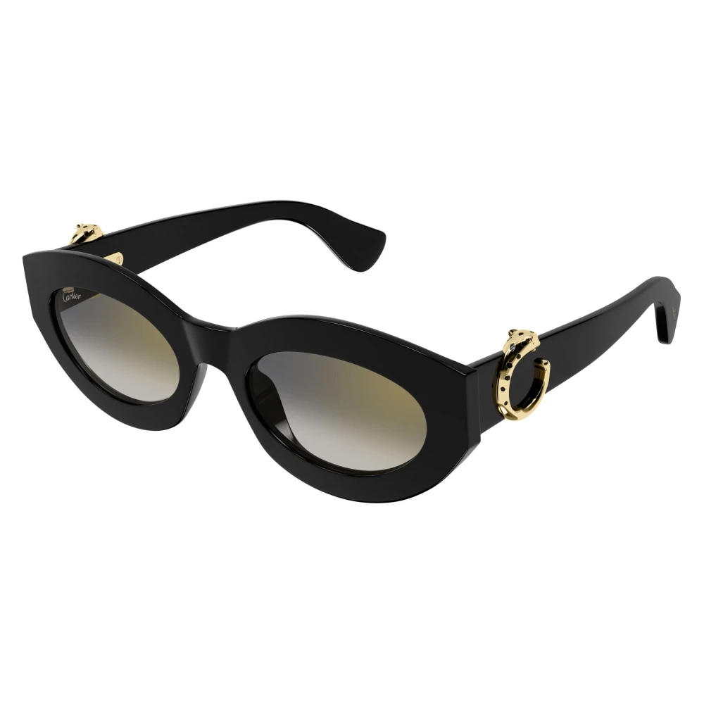 Cartier Unisex Black Sunglasses, 53 Mm, Ct0638s Sunglasses