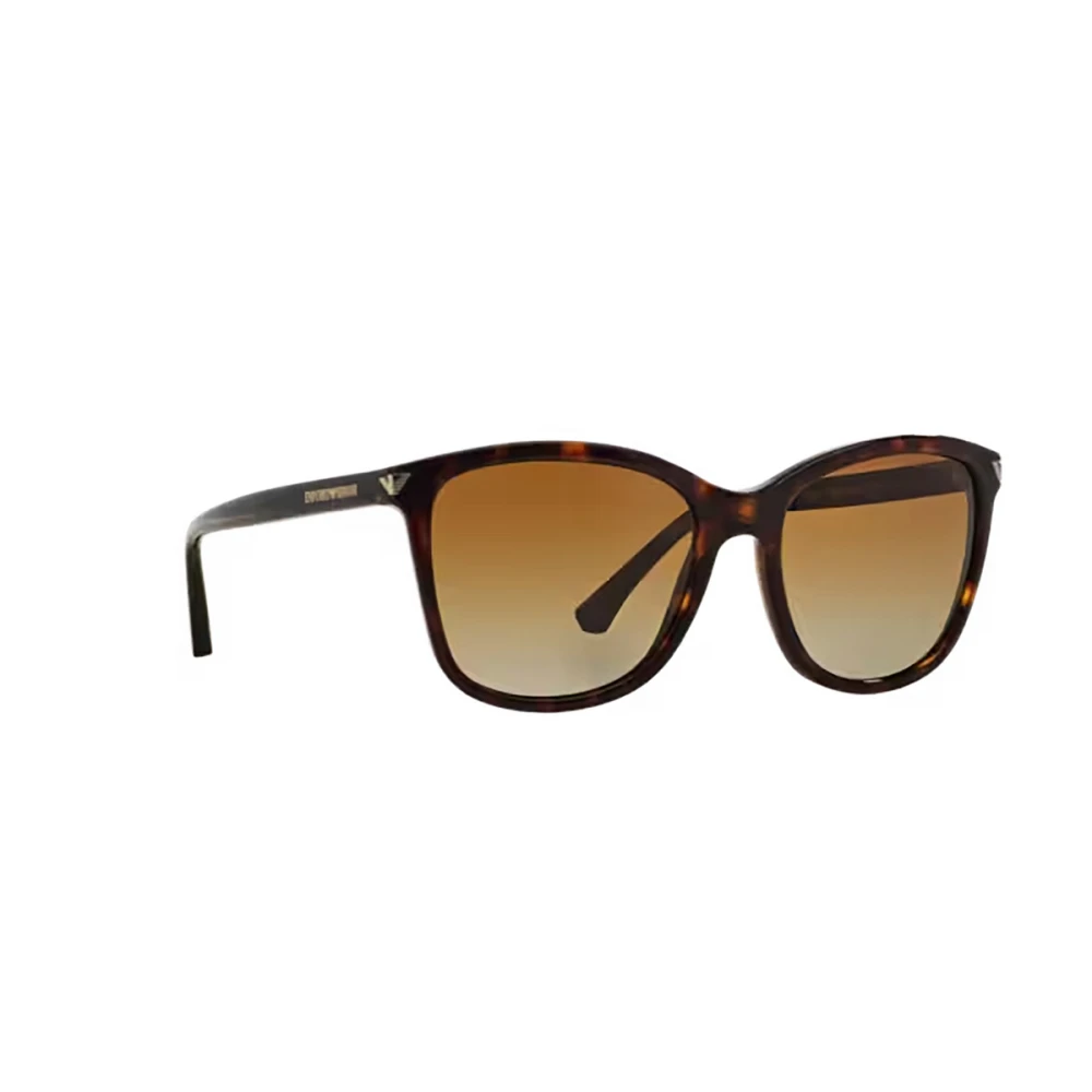 Emporio Armani Women's Brown Polarized Sunglasses