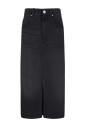 black-denim-midi-skirt-with-slit
