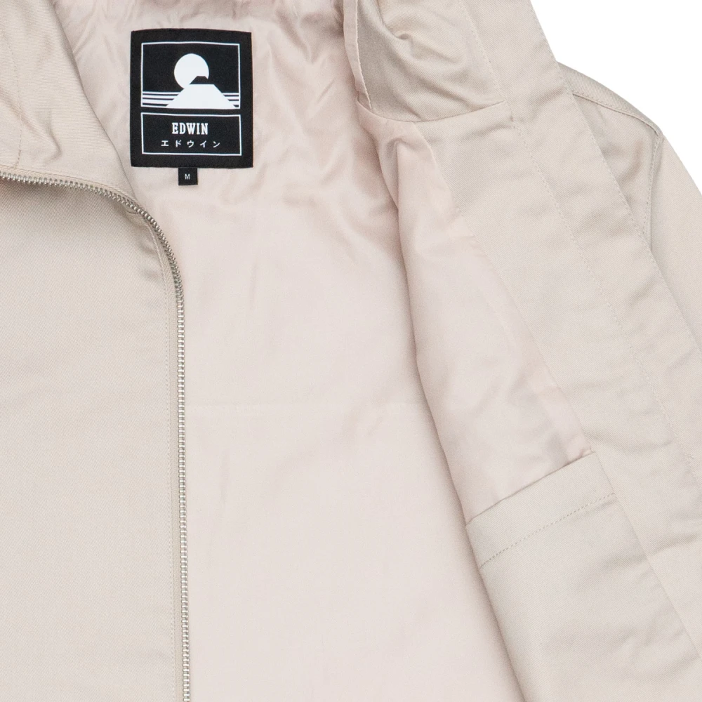 Edwin Polyester jassen en blazers White Heren