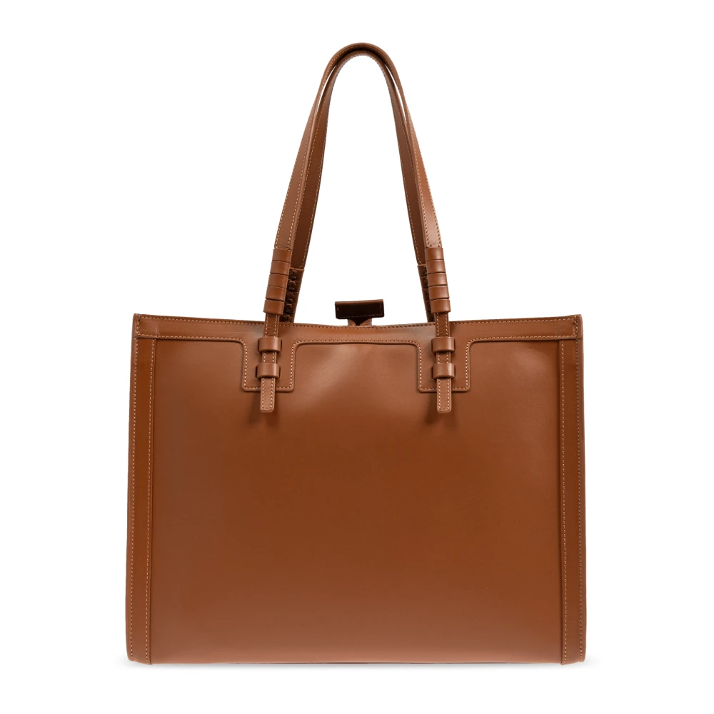 Casadei Beaurivage Shopper Tas Brown Dames