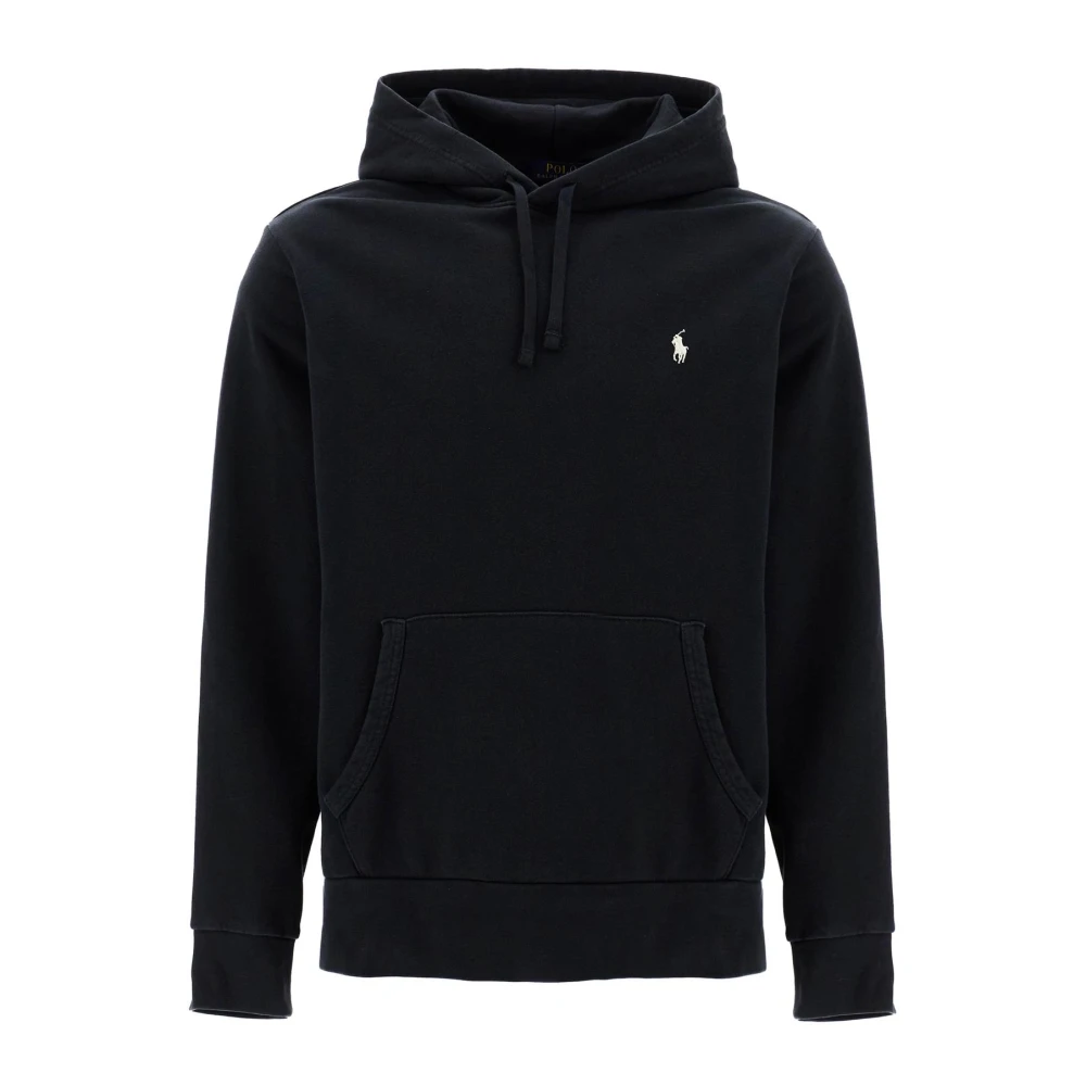 Polo Ralph Lauren Hoodie met geborduurde pony Black Heren