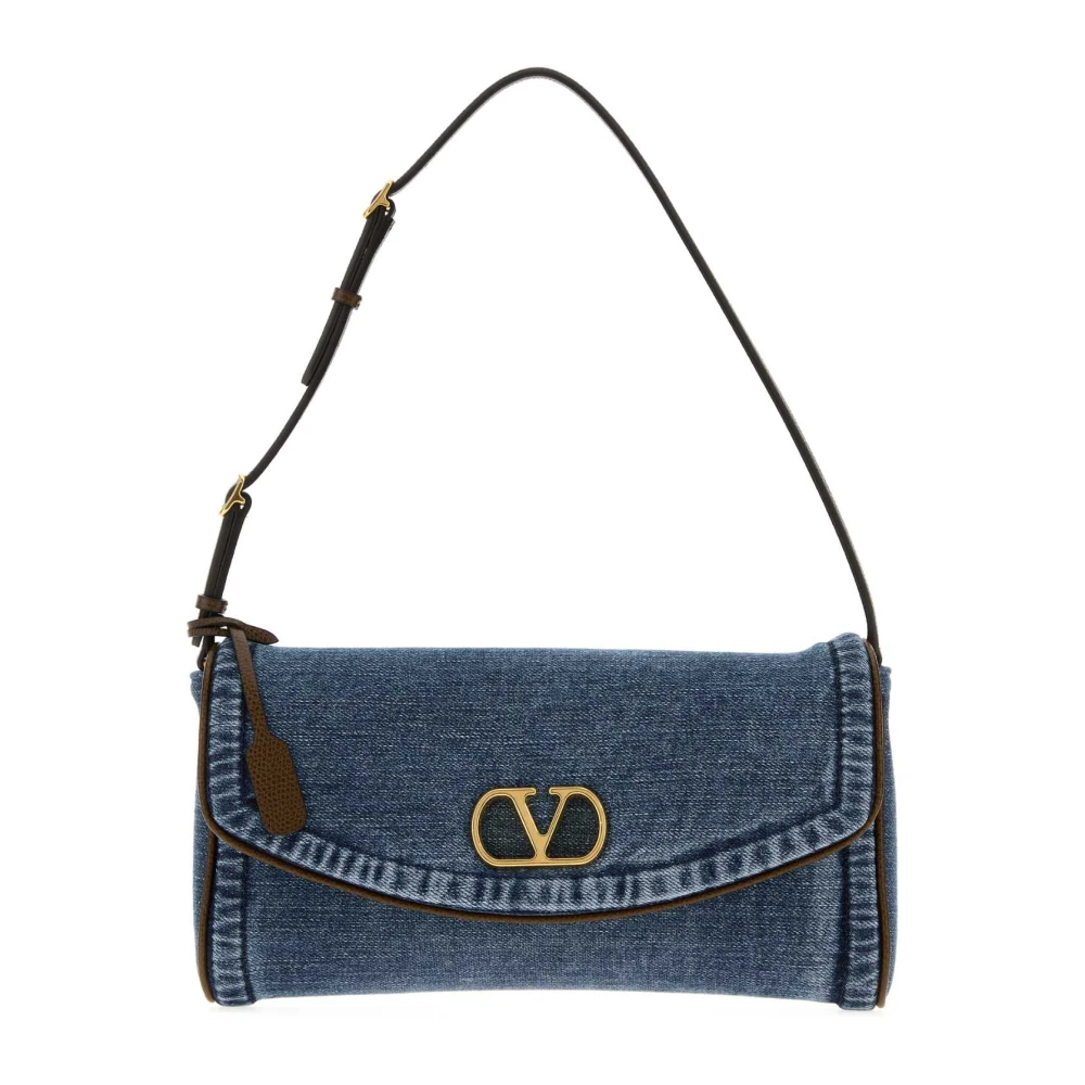 Valentino Garavani Women's Blue Shoulder Bags, One Size, Devain Small Shoulder Bag