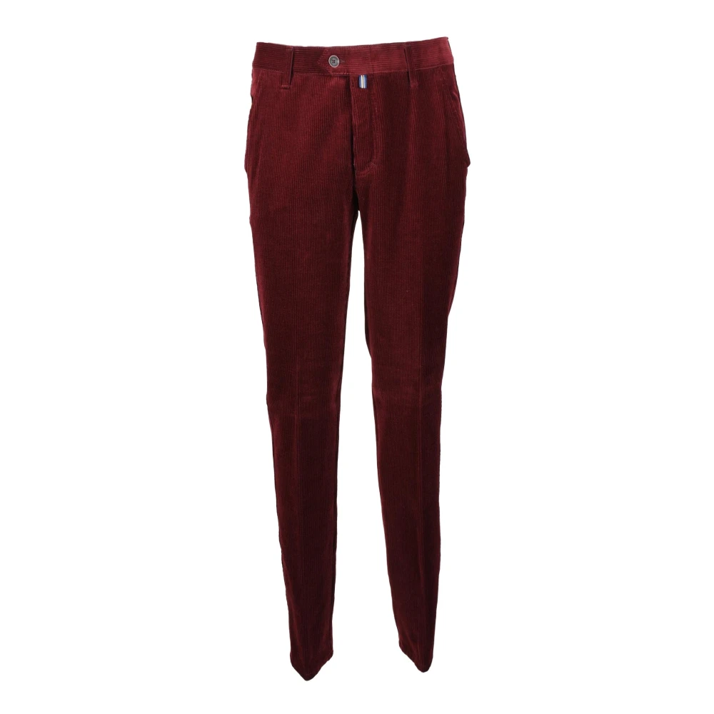 Club of comfort Comfortabele katoenmix broek Red Heren