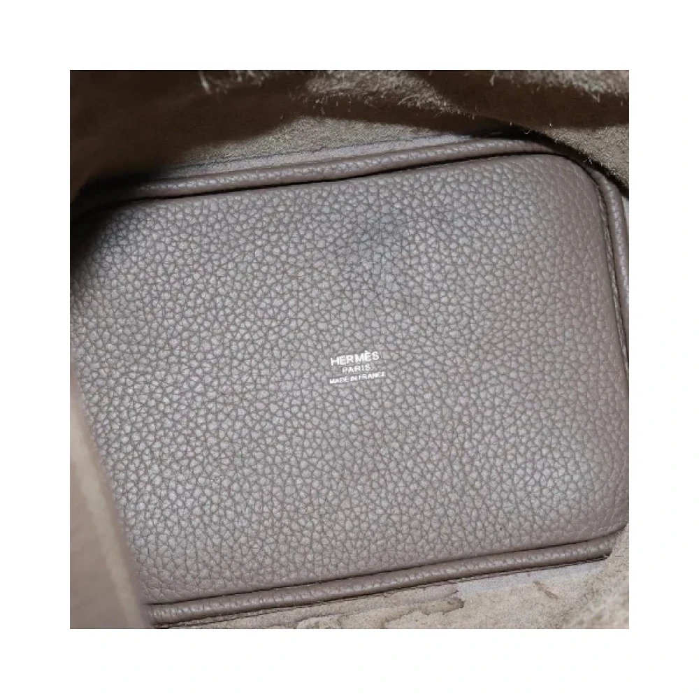 Hermès Vintage Pre-owned Leather handbags Brown Dames