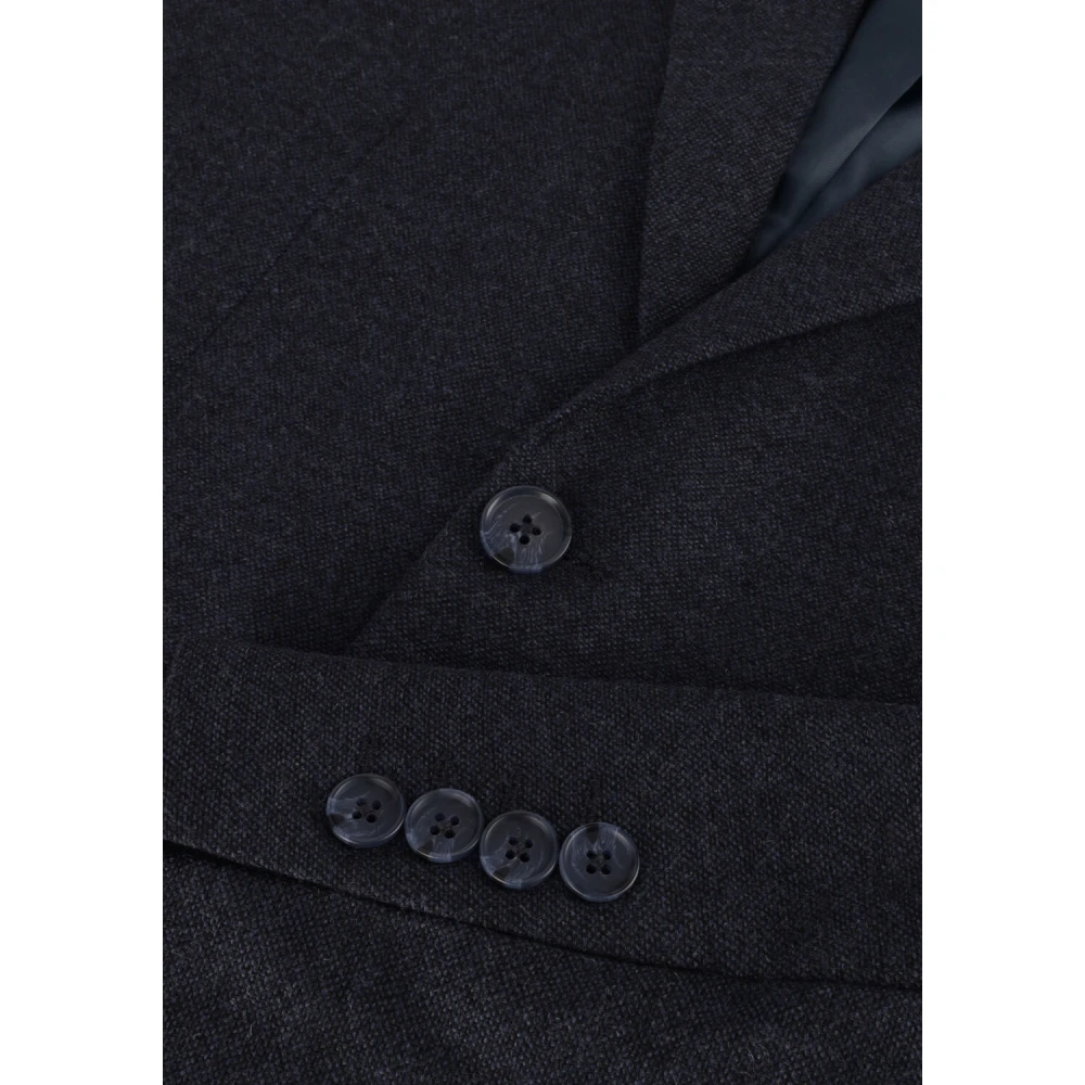 Selected Homme Slim-fit Wol Blazer Donkerblauw Blue Heren