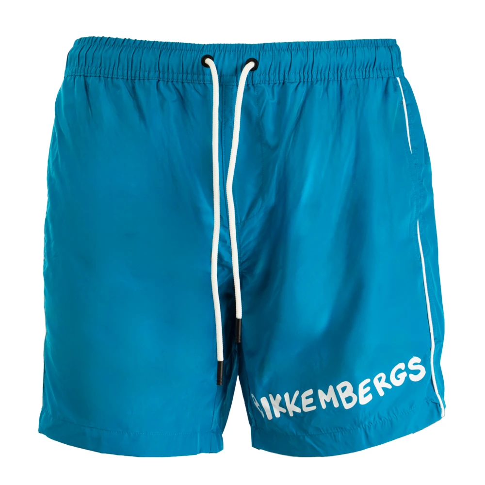 Bikkembergs Mannen Mediterrane Blauwe Boxer Zwemkleding Blue Heren