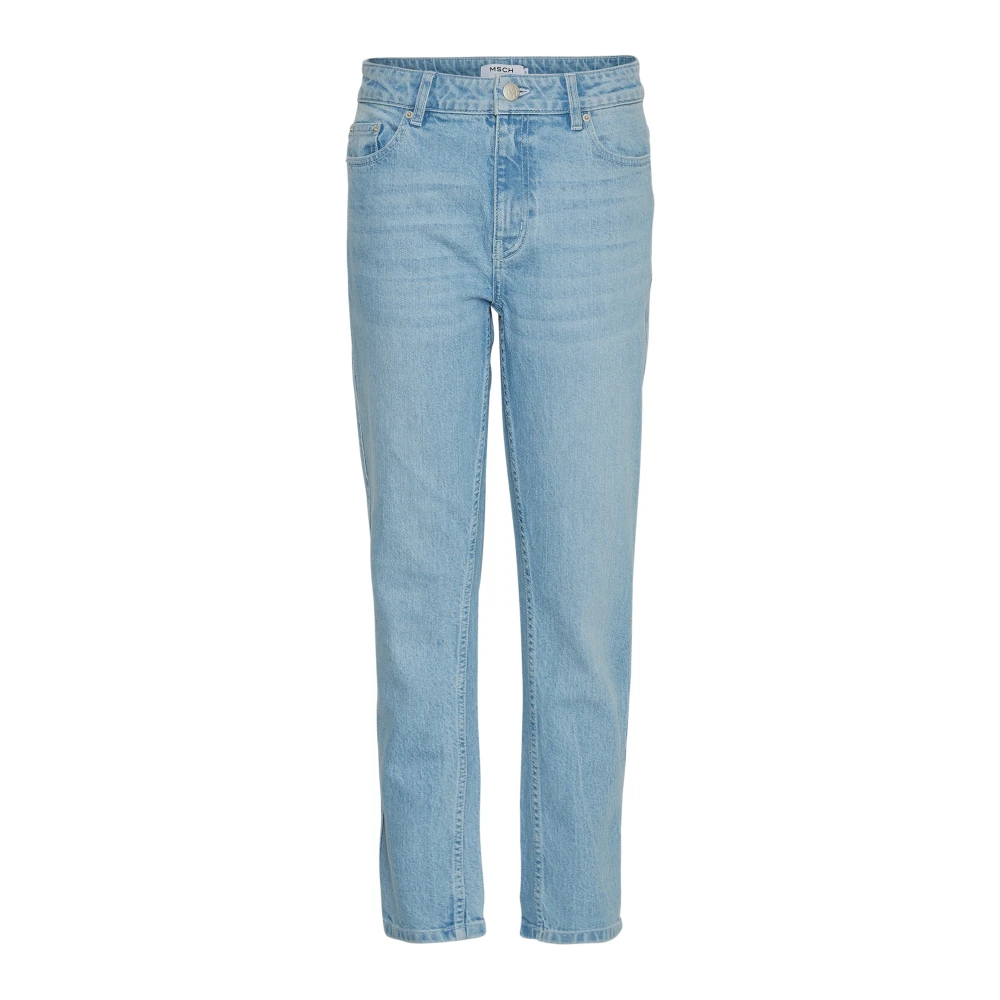 Moss copenhagen Slim Cropped Jeans Blue Dames