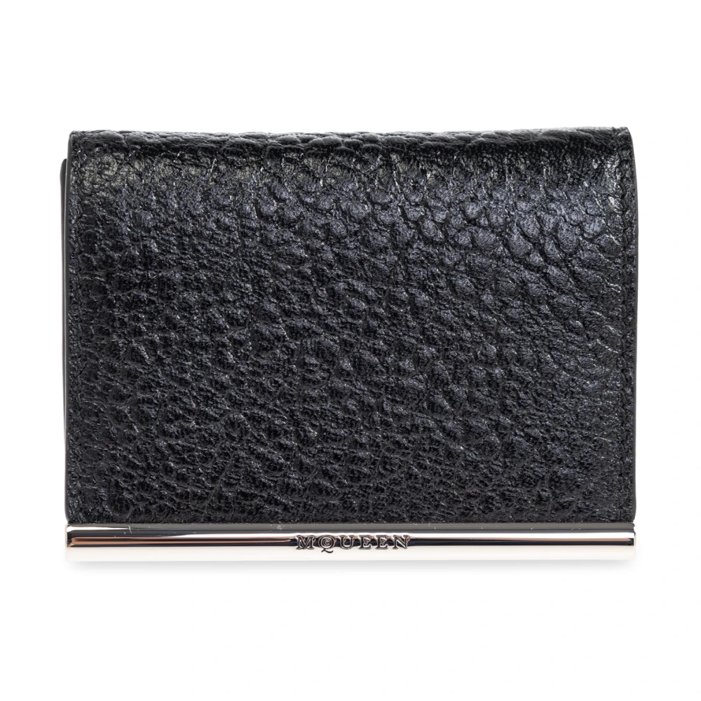Alexander mcqueen Leren portemonnee Black Dames