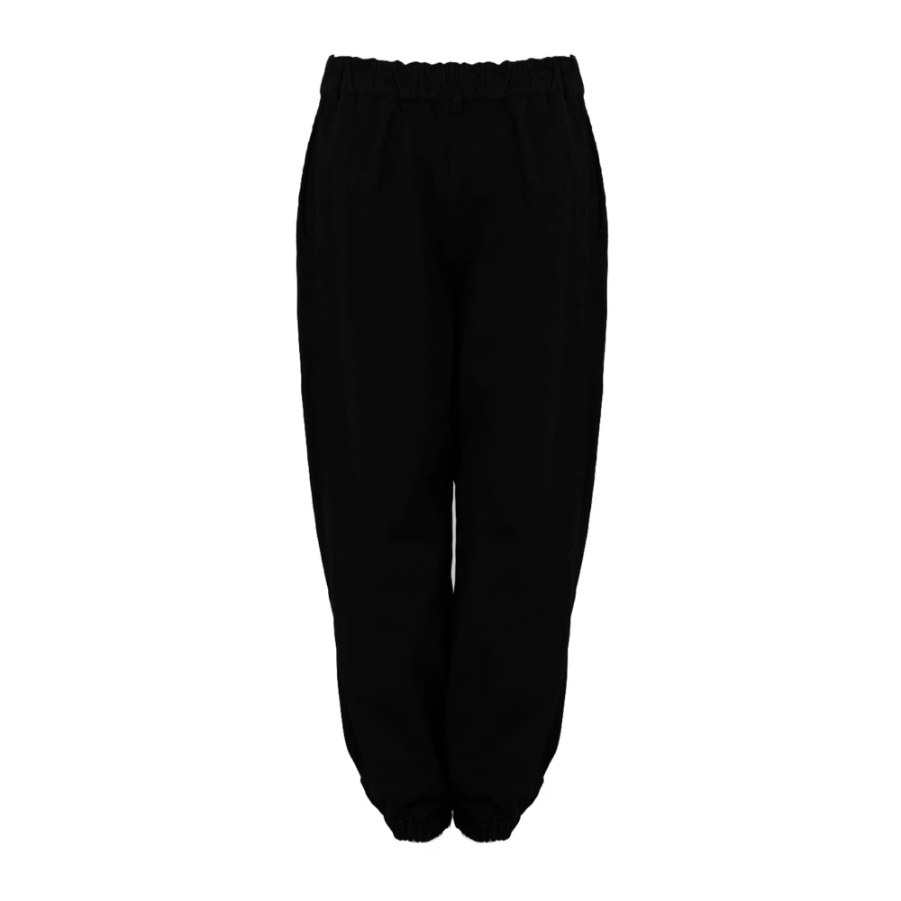 Liu Jo Elegante Hoge Taille Broek Black Dames