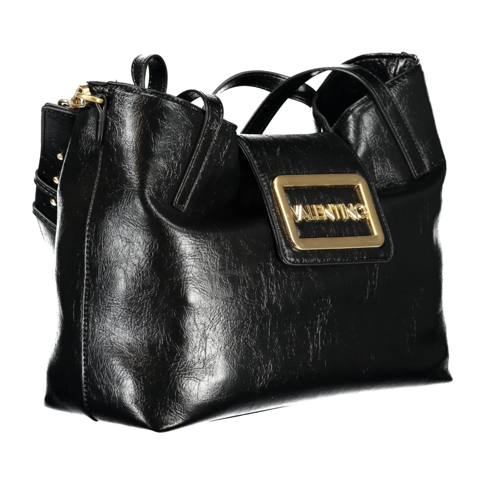 Valentino by Mario Valentino Zwarte schoudertas met afneembare handgreep Black Dames