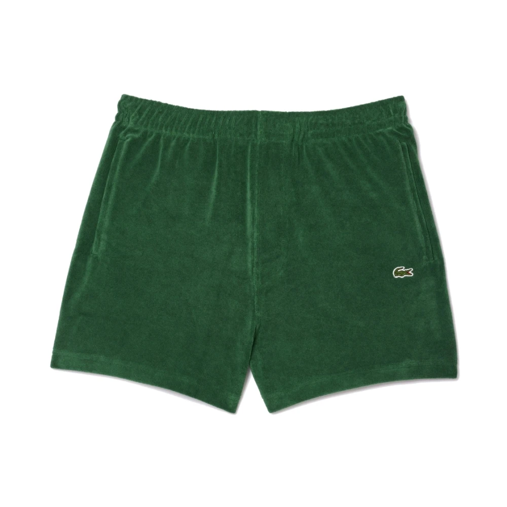 Lacoste Groene Bermuda Shorts voor Mannen Green Heren