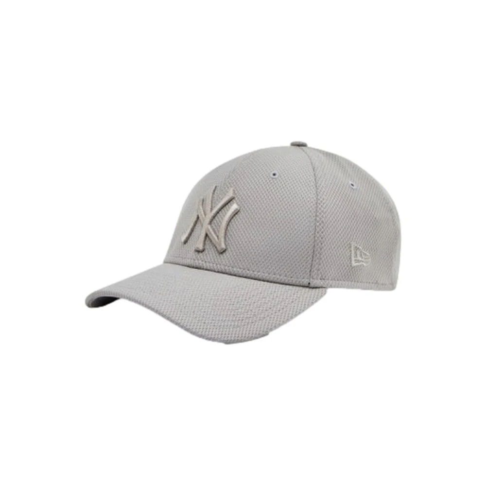 new era Grijze Diamant Essentiële Pet Gray Heren