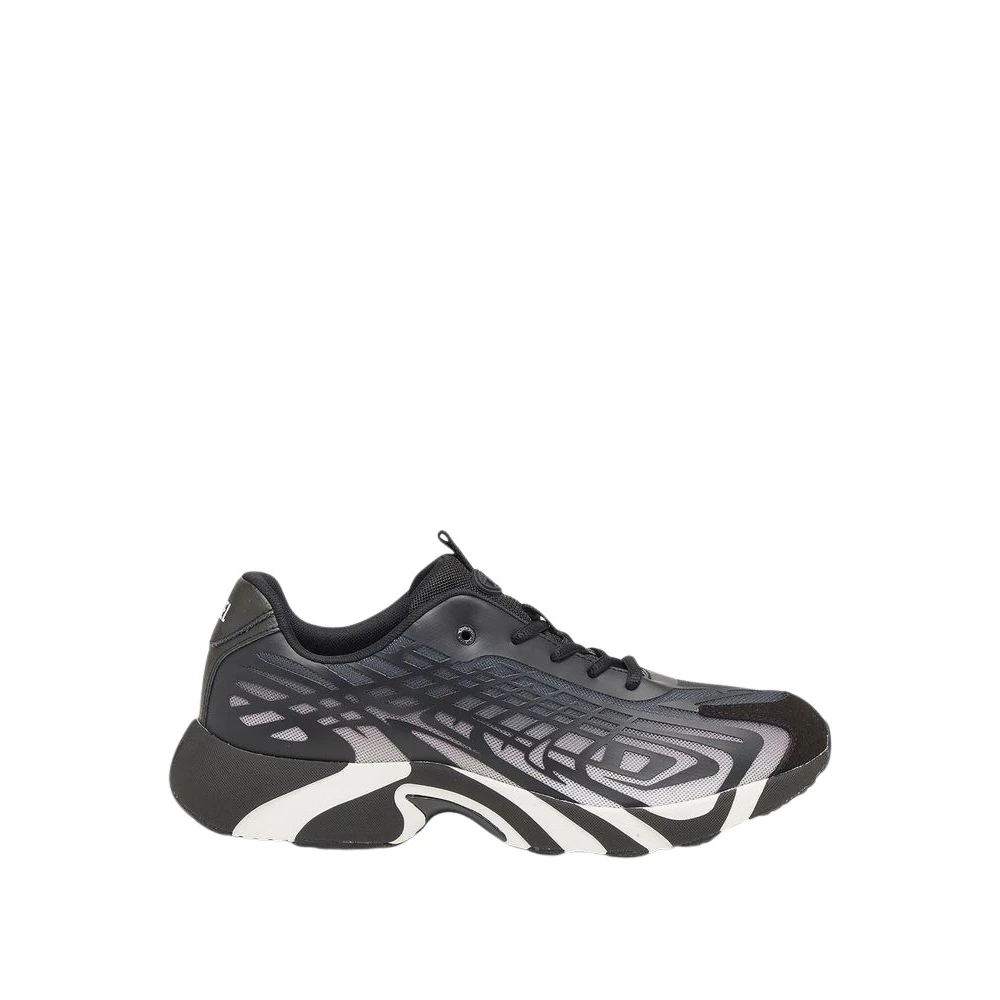Diesel D-Mile Low Dames Schoenen Zwart
