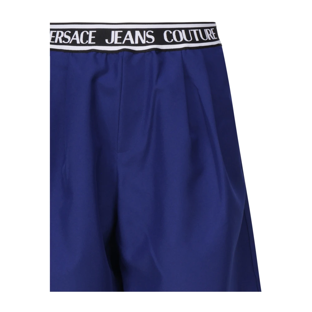 Versace Jeans Couture Long Shorts Blue Heren