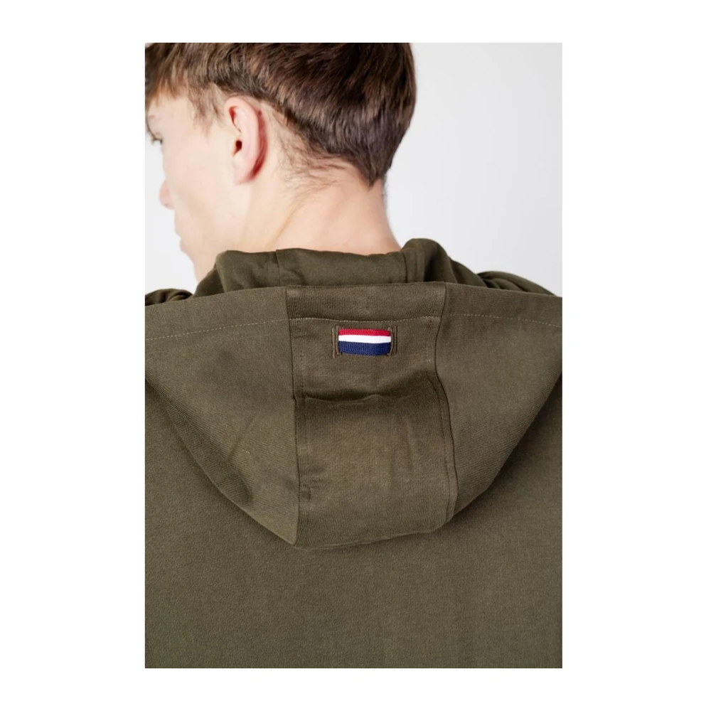 U.s. Polo Assn. Groene Hoodie van Katoen Green Heren