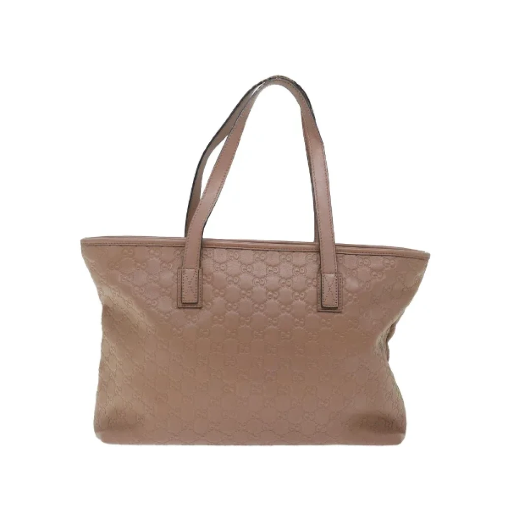 Gucci Vintage Pre-owned Canvas gucci-bags Pink Dames