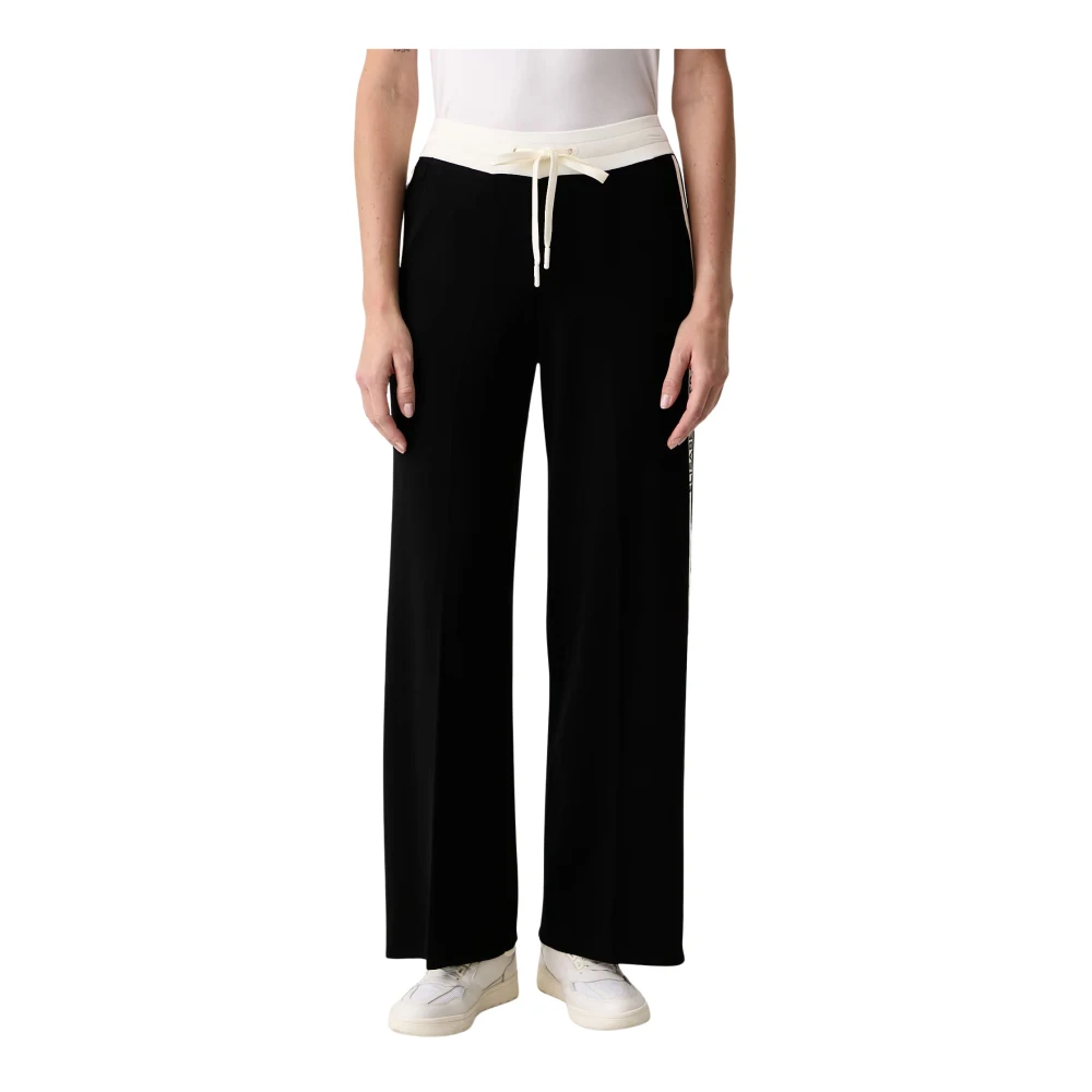 Elisabetta Franchi Donna Nero - Pantaloni - Trousers - S - Immagine 2