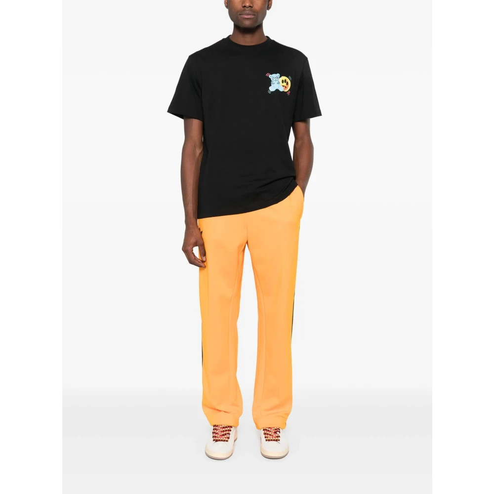 Barrow Zwart Basic T-Shirt Black Heren